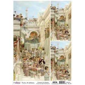 Model EL051 Deluxe Art Collection Pirinç Dekopaj 60x84cm